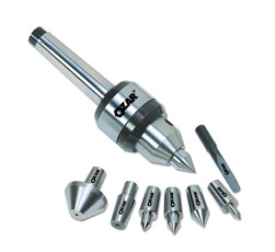 LIVE CENTERS WITH INTERCHANGEABLE POINTS